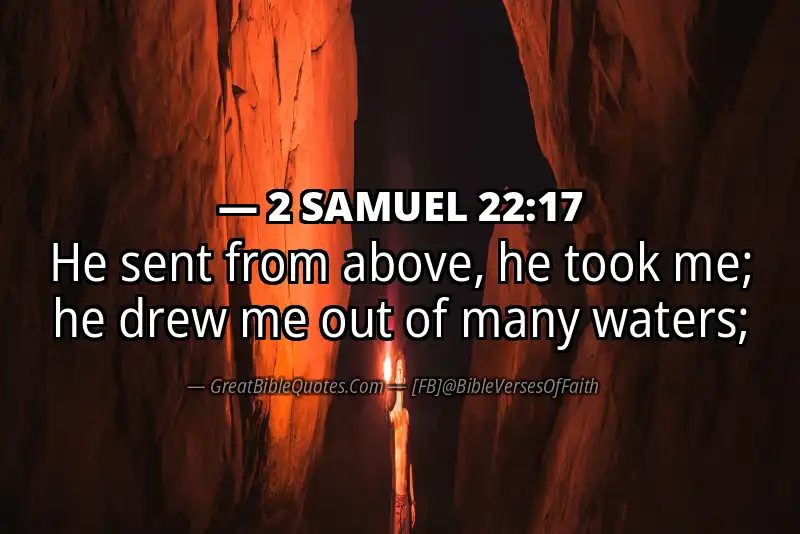 2 SAMUEL 22:17 Verse