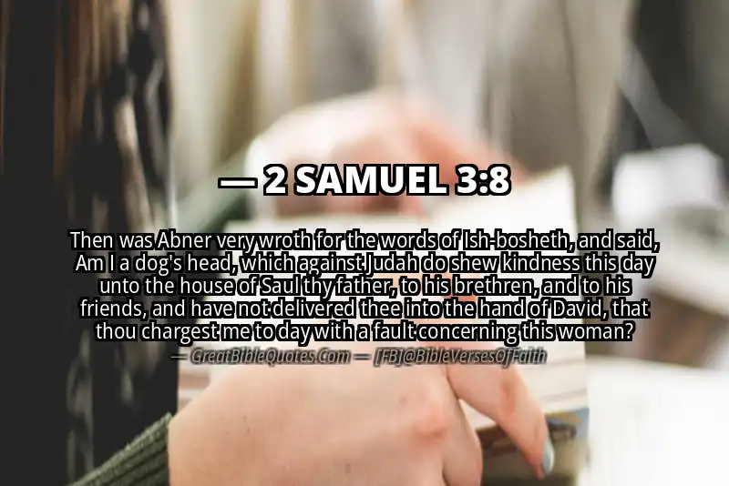 2 SAMUEL 3:8 Verse