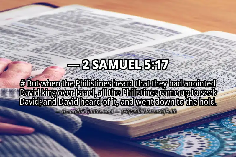2 SAMUEL 5:17 Verse