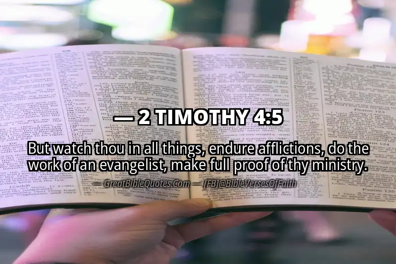 2 TIMOTHY 4:5 Verse Image