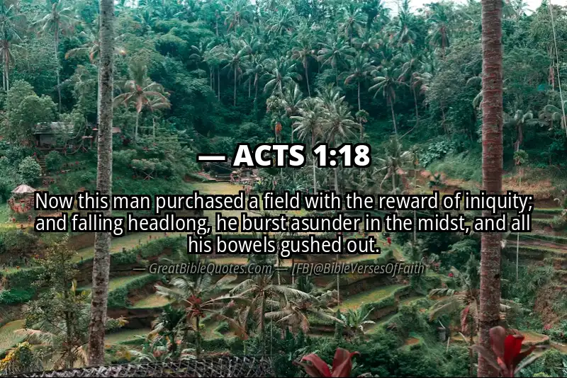 Bible verse: ACTS 1:18 Image