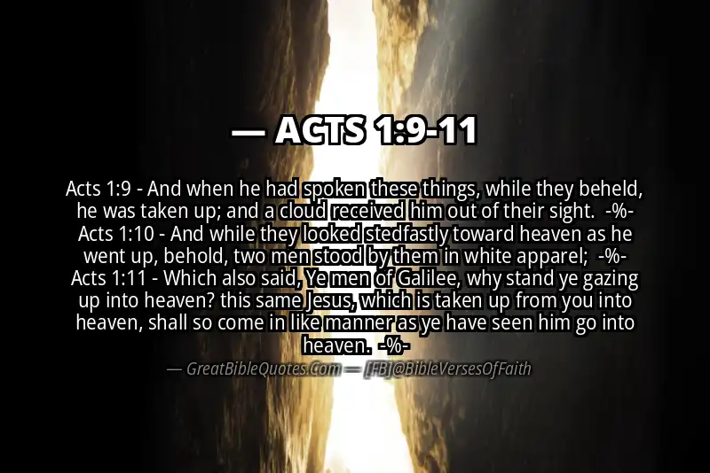 Image for ACTS 1:9-11 Bible verse