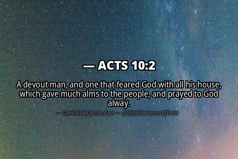 ACTS 10:2 Verse