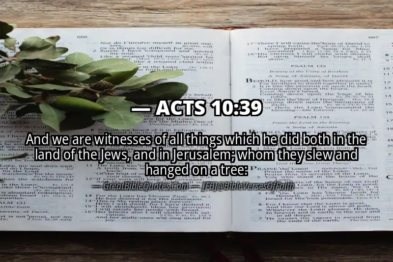 ACTS 10:39 Verse