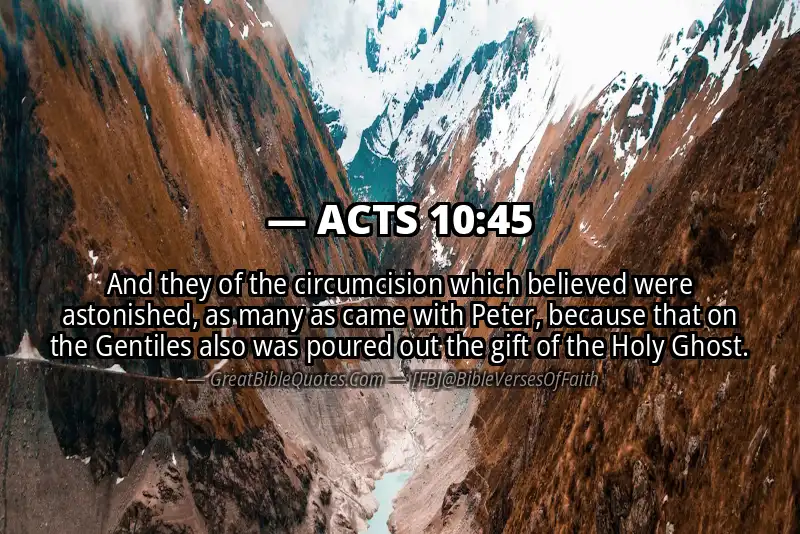 ACTS 10:45 Verse Image