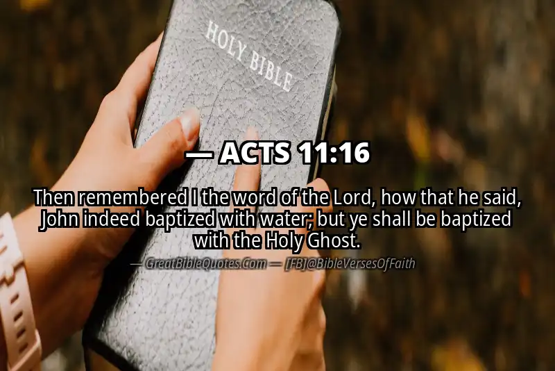 ACTS 11:16 Verse