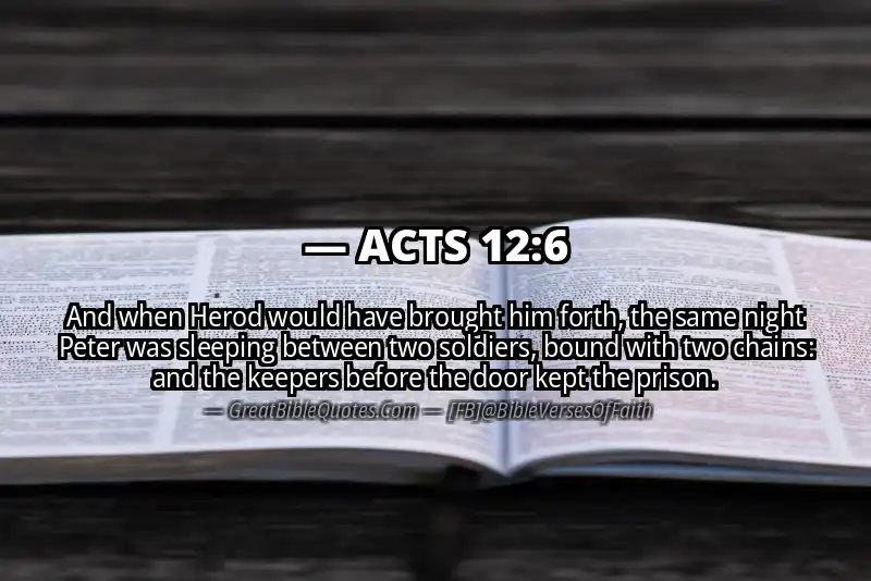 ACTS 12:6 Verse