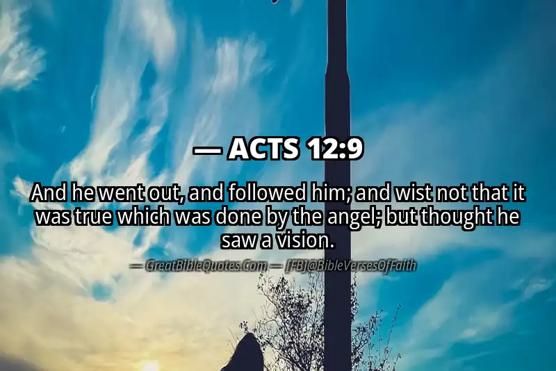 ACTS 12:9 Verse