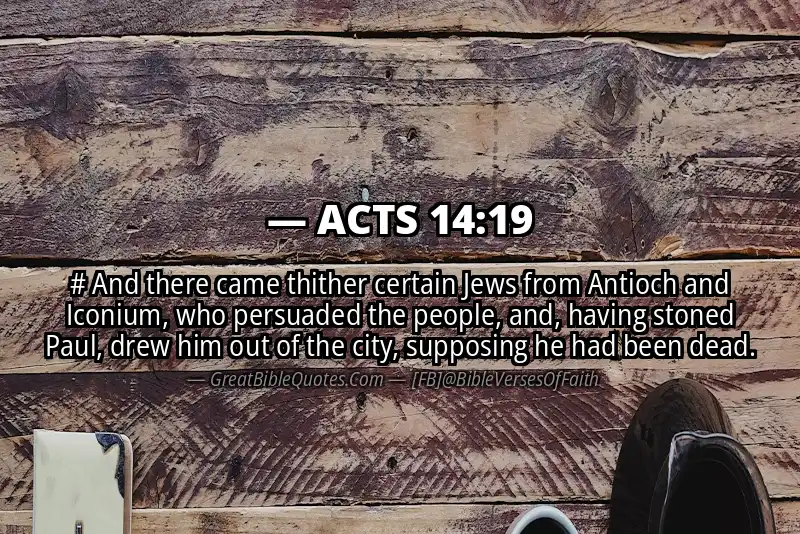 ACTS 14:19 Verse