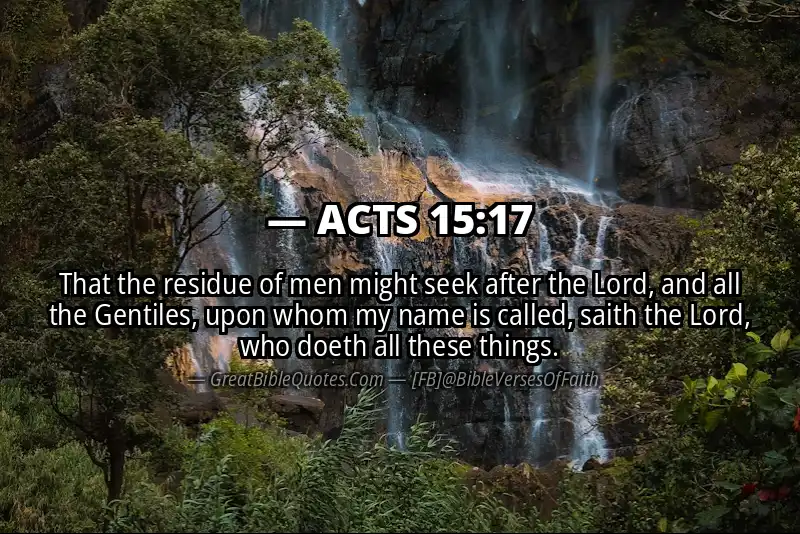 ACTS 15:17 Verse