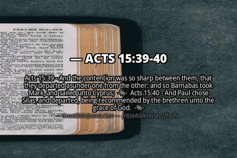 Image for ACTS 15:39-40 Bible verse