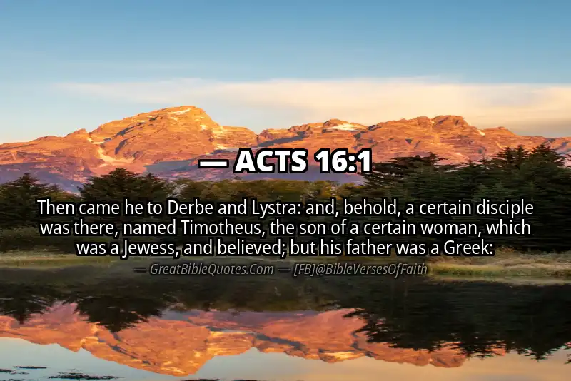 ACTS 16:1 Verse