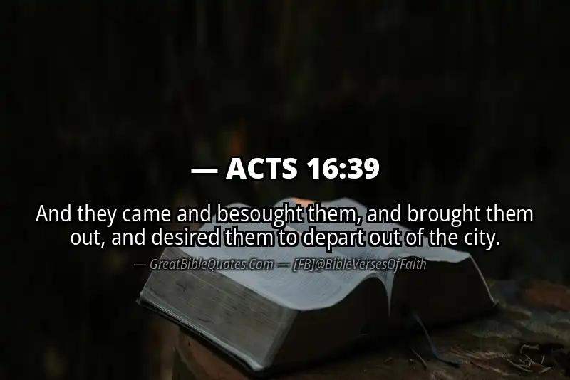 ACTS 16:39 Verse