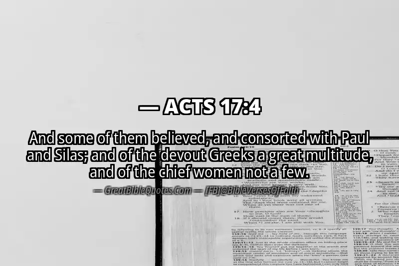 ACTS 17:4 Verse
