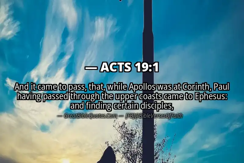 ACTS 19:1 Verse
