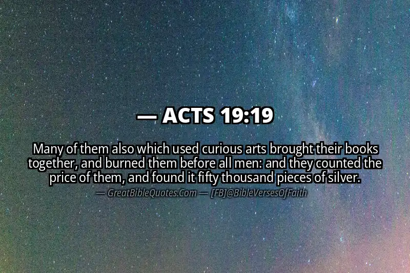 ACTS 19:19 Verse Image