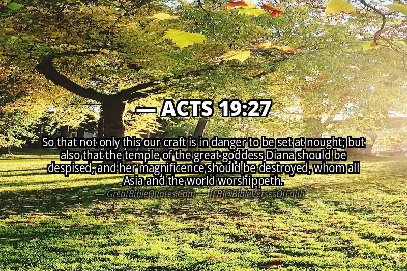 ACTS 19:27 Verse