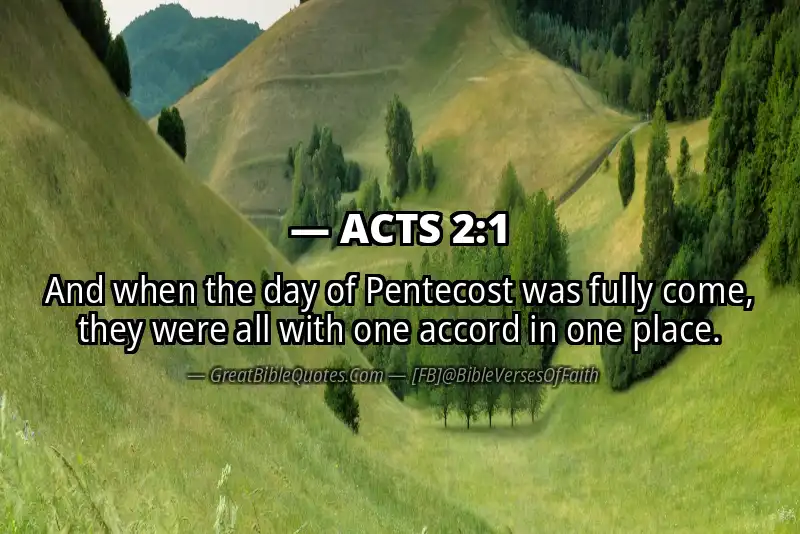 ACTS 2:1 Verse