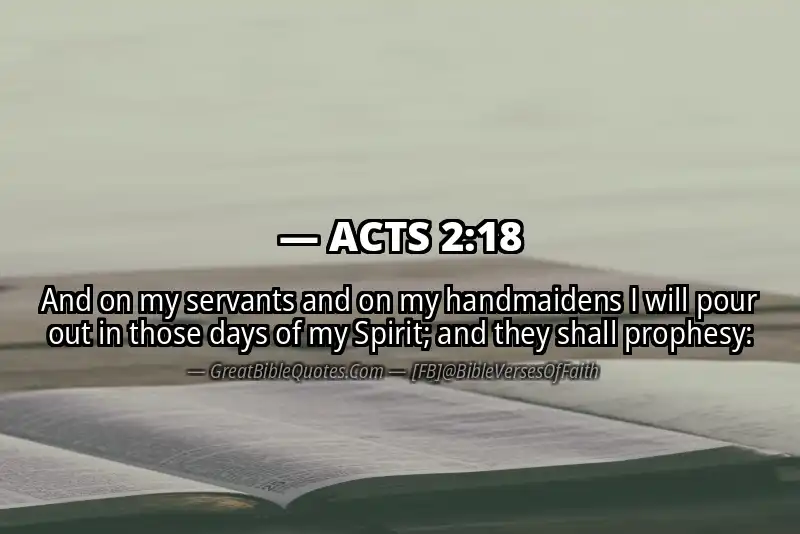 ACTS 2:18 Verse