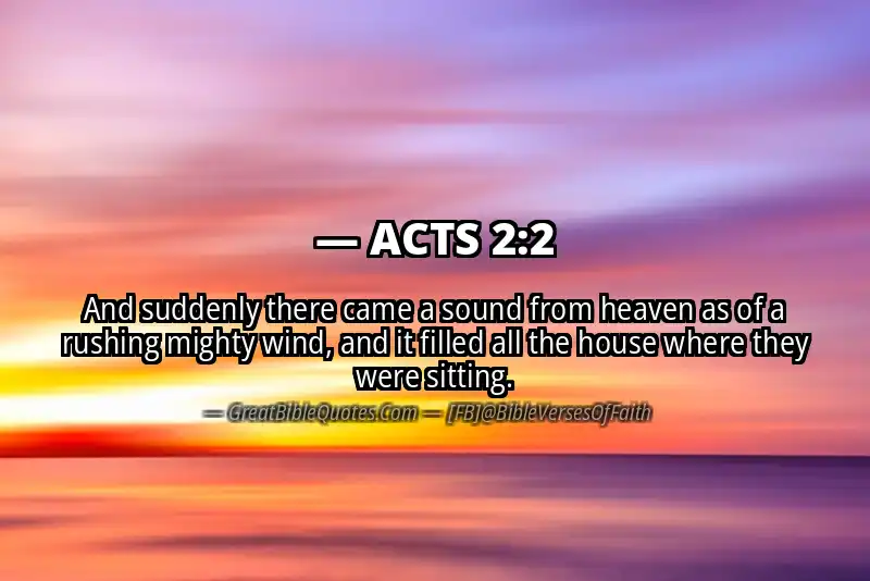 ACTS 2:2 Verse