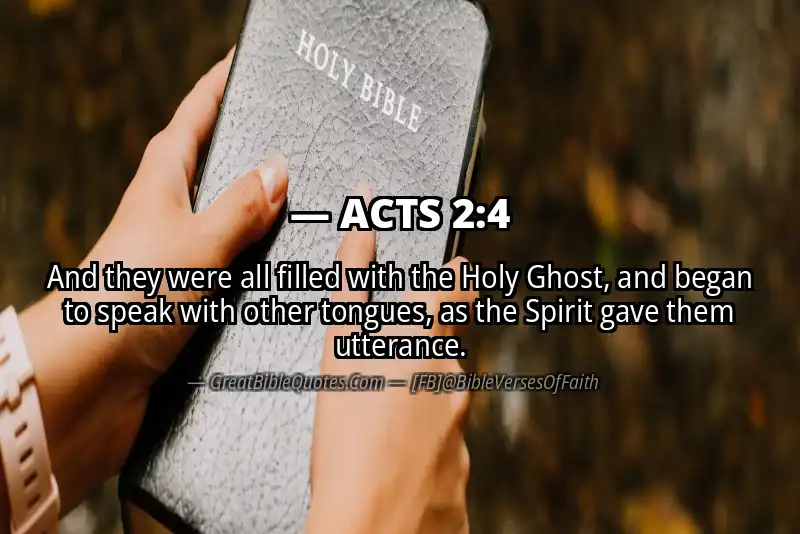 ACTS 2:4 Verse