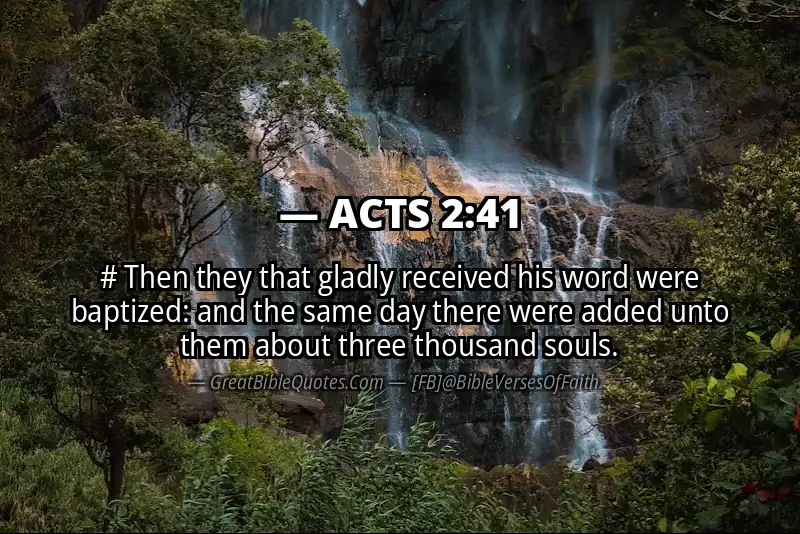 ACTS 2:41 Verse