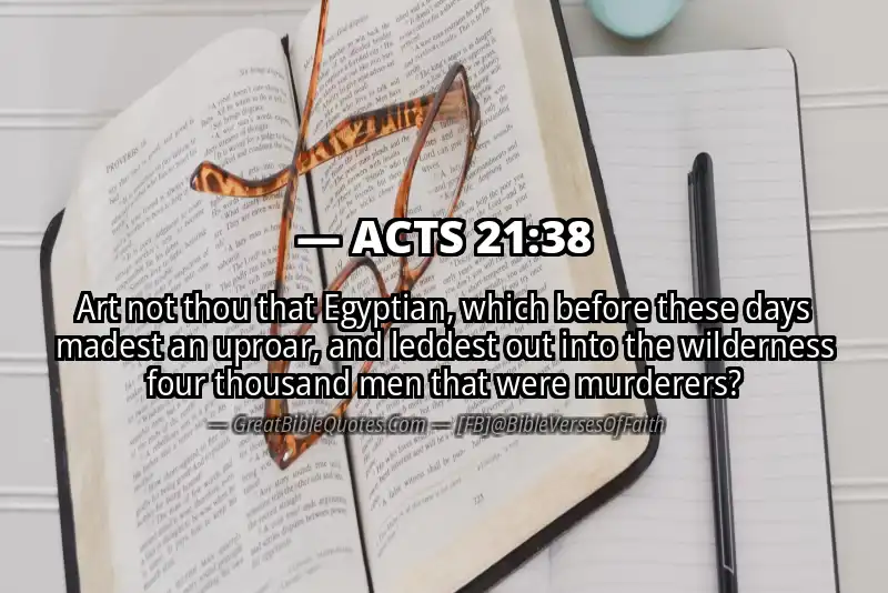 ACTS 21:38 Verse Image