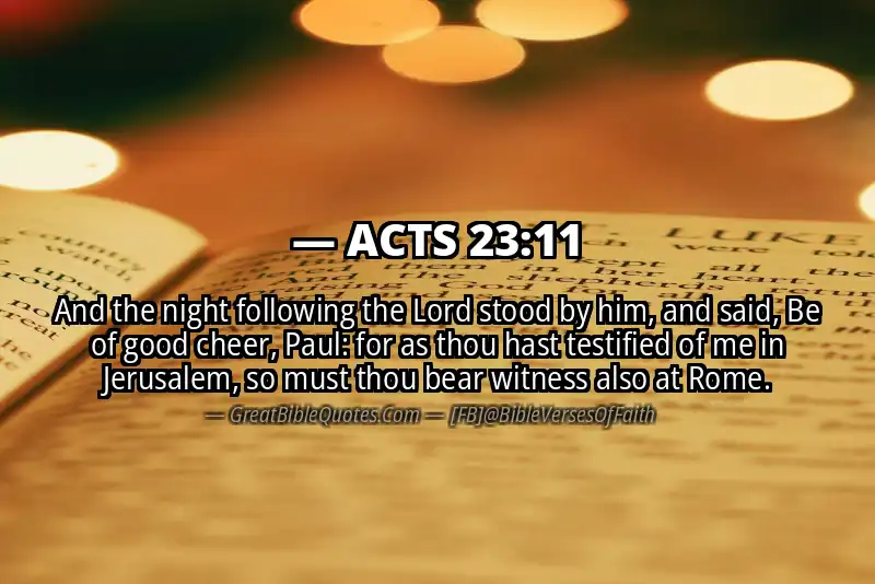 ACTS 23:11 Verse
