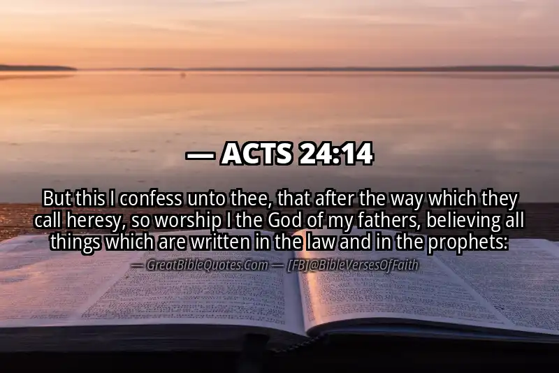ACTS 24:14 Verse