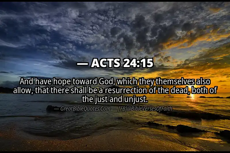 ACTS 24:15 Verse