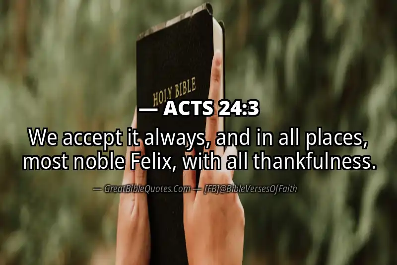 ACTS 24:3 Verse Image