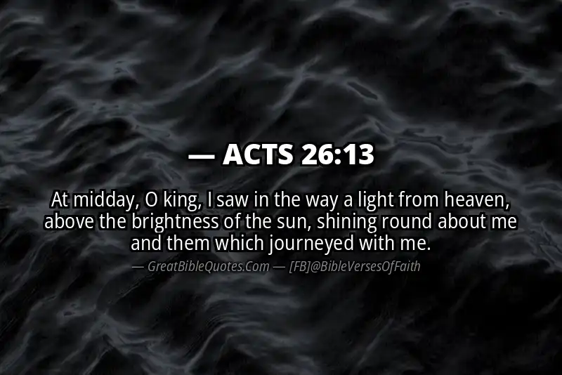 Bible verse: ACTS 26:13 Image