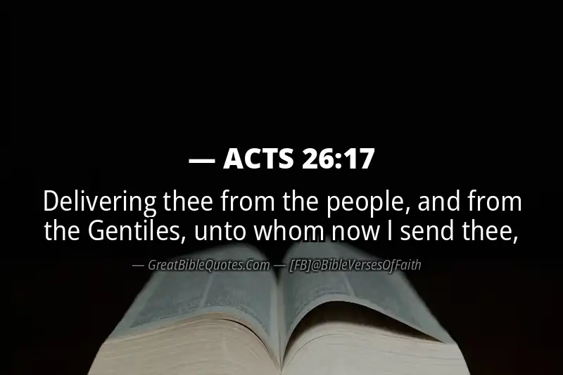 Bible verse: ACTS 26:17 Image