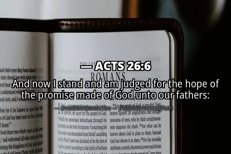 ACTS 26:6 Verse