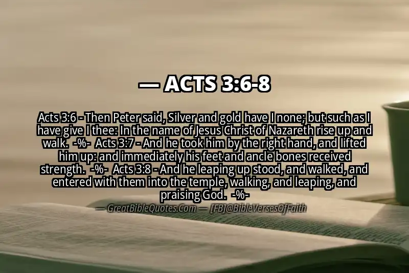 Image for ACTS 3:6-8 Bible verse