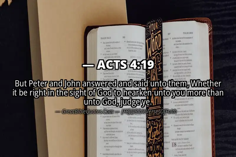 ACTS 4:19 Verse