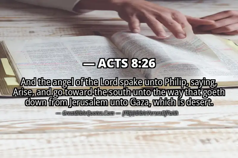 ACTS 8:26 Verse