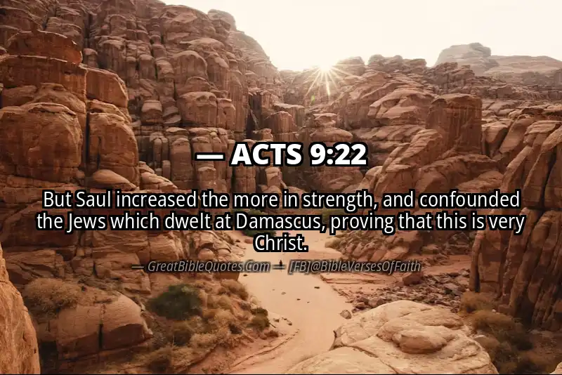 ACTS 9:22 Verse