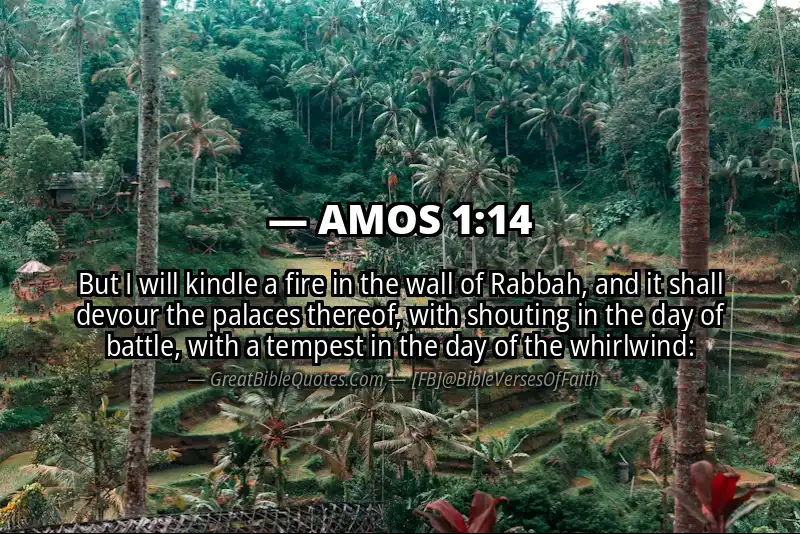 Bible verse: AMOS 1:14 Image