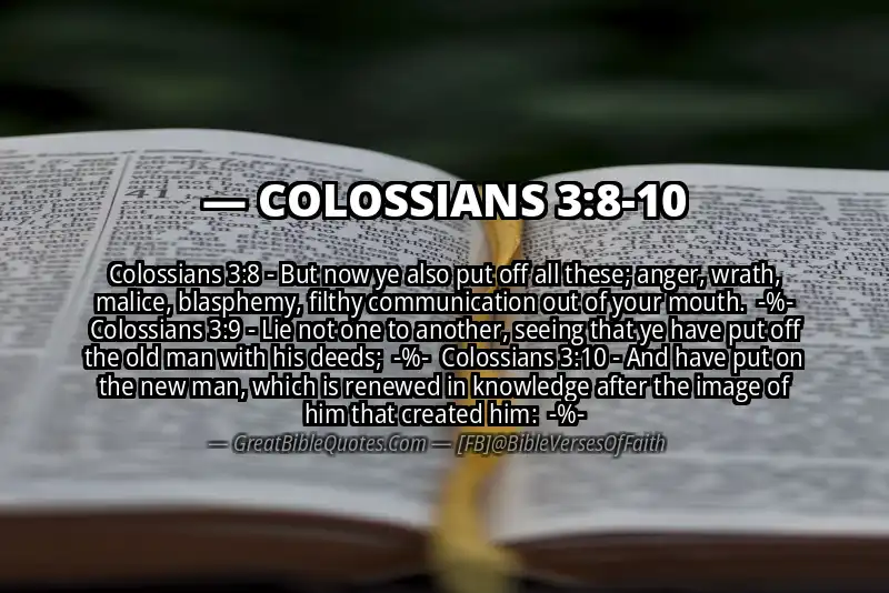 Image for COLOSSIANS 3:8-10 Bible verse