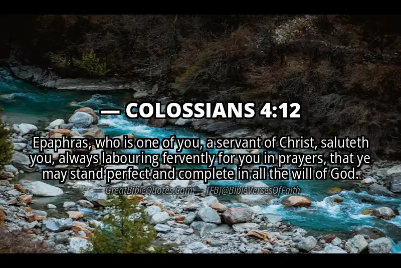 COLOSSIANS 4:12 Verse