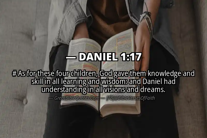 DANIEL 1:17 Verse