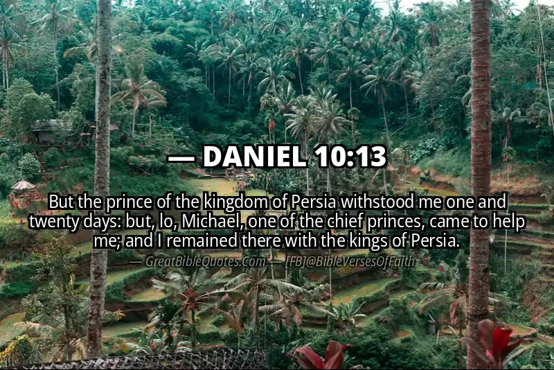 DANIEL 10:13 Verse