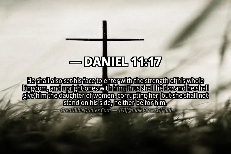 DANIEL 11:17 Verse