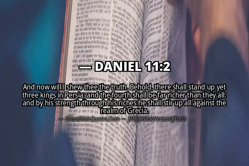 DANIEL 11:2 Verse