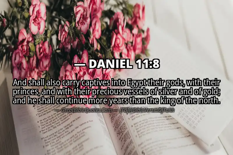 DANIEL 11:8 Verse