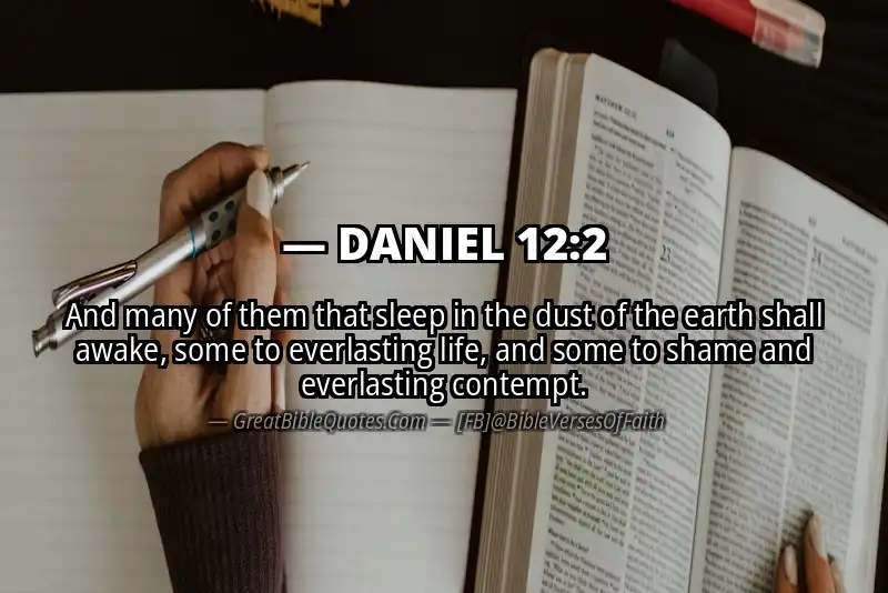 DANIEL 12:2 Verse
