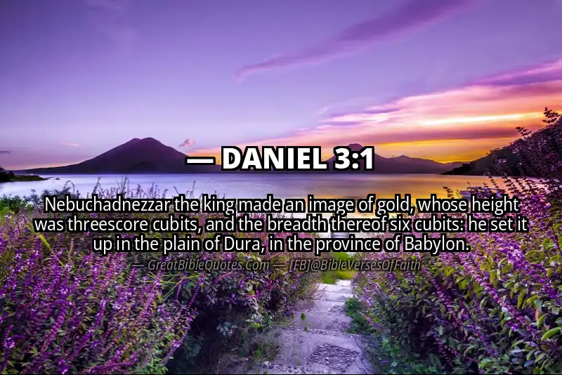 DANIEL 3:1 Verse
