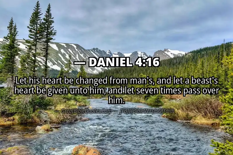 DANIEL 4:16 Verse