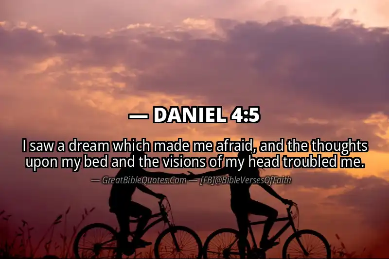DANIEL 4:5 Verse